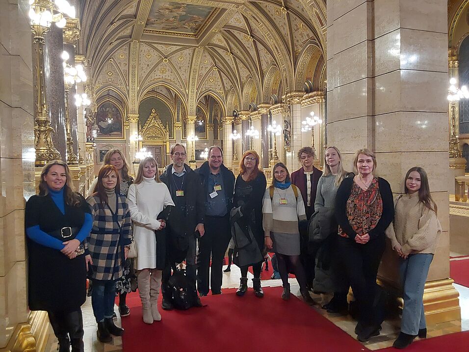 Gruppenbild aus Budapest