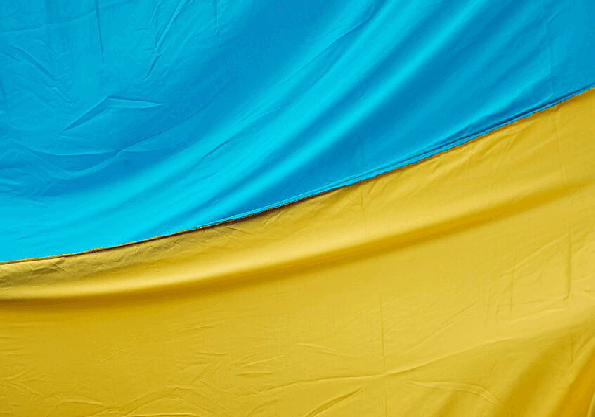 Ukrainische Fahne 